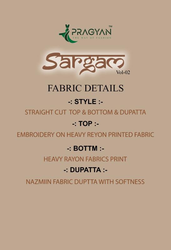 Pragyan sargam vol 2 kurtis for wholesale bangalore